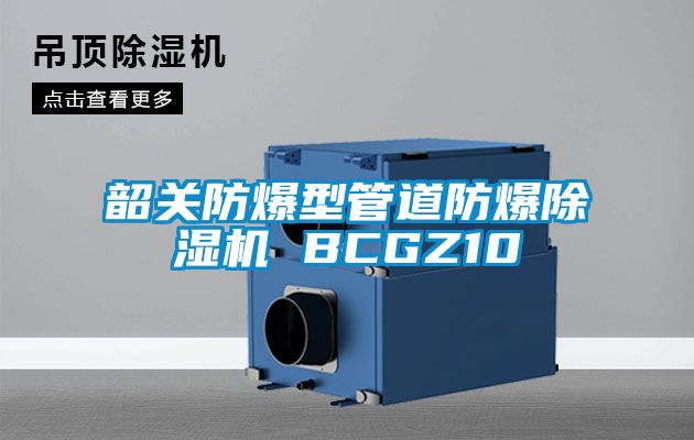 韶關(guān)防爆型管道防爆除濕機 BCGZ10